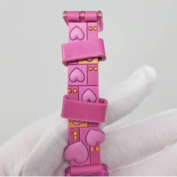 Vintage Disney Minnie Mouse Pink Hearts Watch - Picture 4 of 13